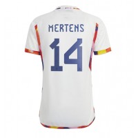 Camisa de time de futebol Bélgica Dries Mertens #14 Replicas 2º Equipamento Mundo 2022 Manga Curta